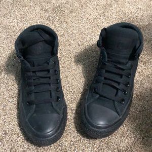 All-Black Converse High Tops
